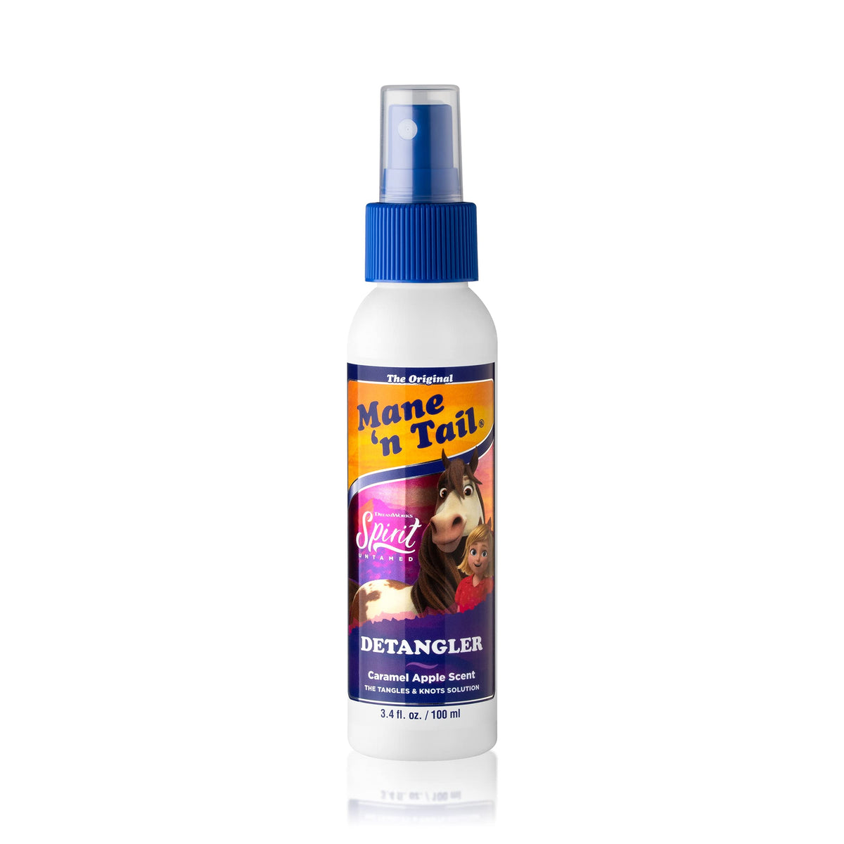 Mane 'n Tail Spirit Untamed Detangler - Caramel Apple Scented, Super Soft Formula for Silky, Shiny Hair (3.4 oz)