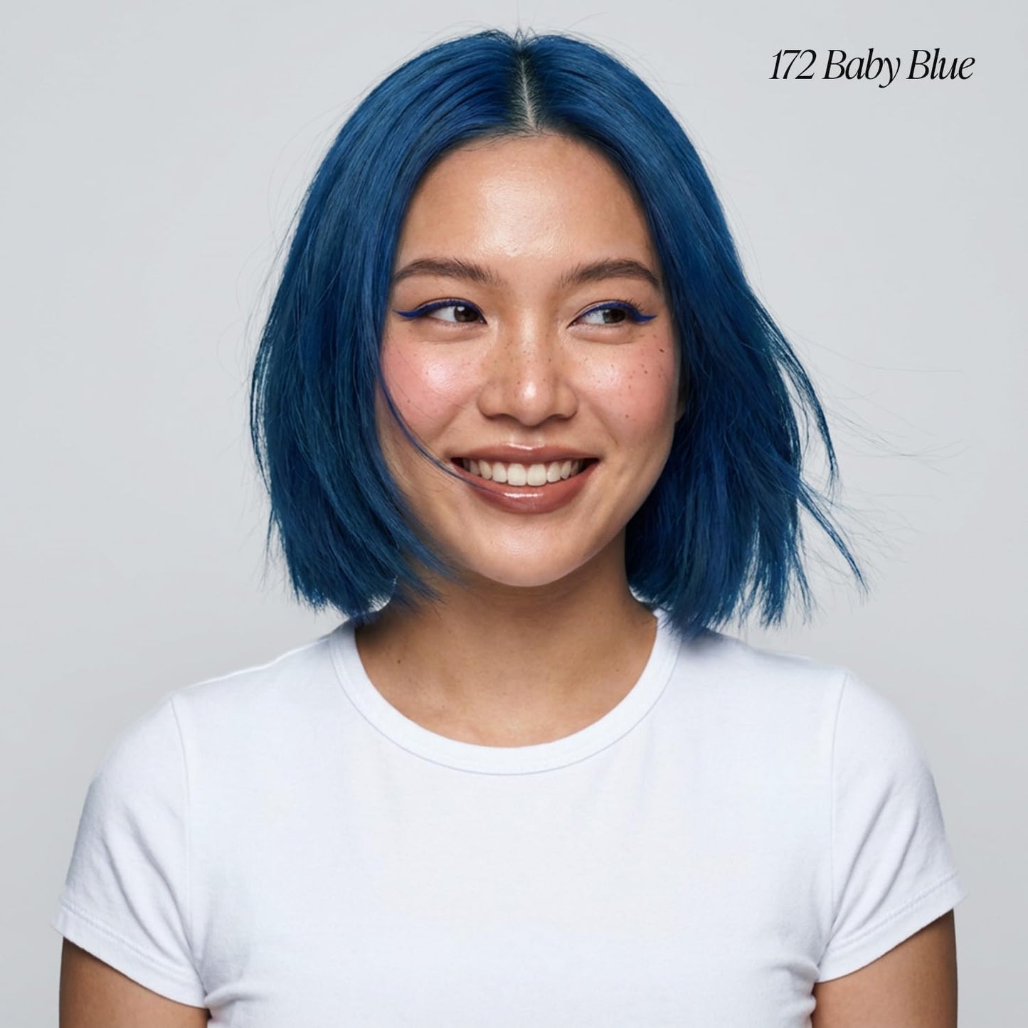 Adore Semi Permanent Hair Color (172 Baby Blue) | Vegan & Cruelty-Free Blue Hair Dye | No Ammonia, No Peroxide, No Alcohol | 4 Fl Oz Beauty & Personal Care Adore