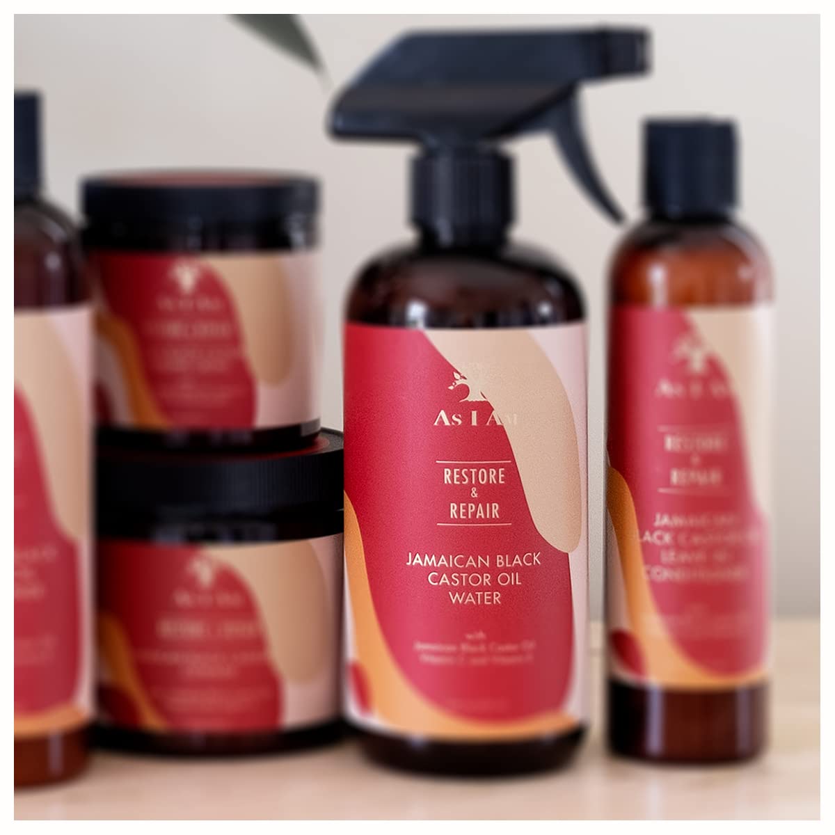 As I Am JBCO Water 16 oz - Nano Curl Strengthener - Moisturizes and Detangles - Anti-Frizz - Increases Fiber Strength - Enriched with Jamaican Black Beauty & Personal Care As I Am