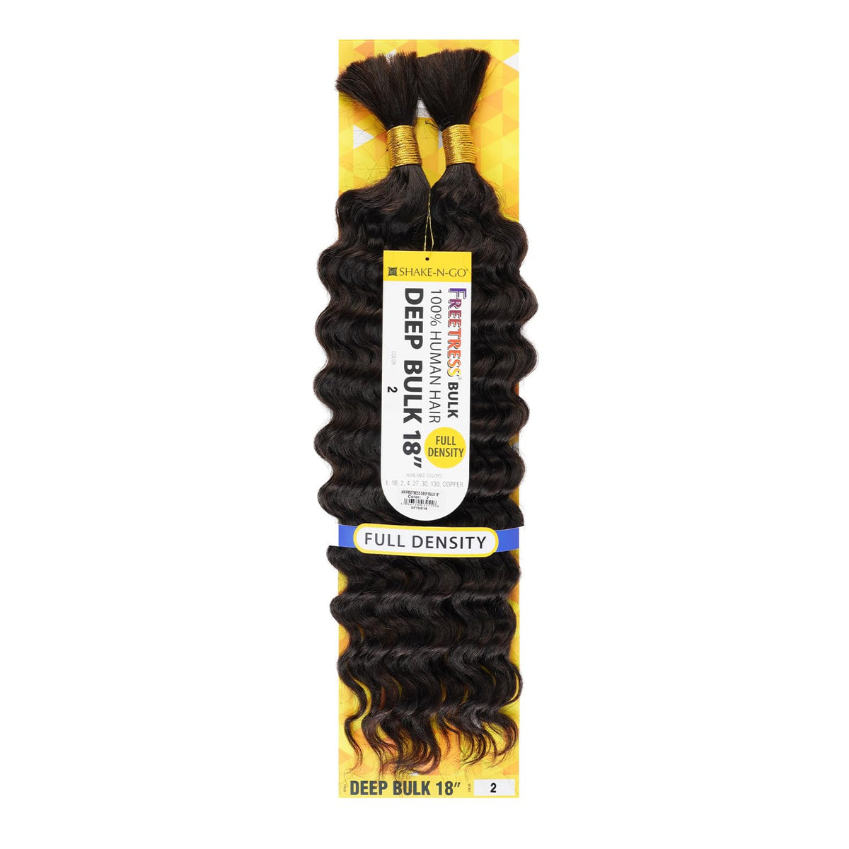 FreeTress Human Hair Braids Deep Bulk 18" (pack of 1, 1)