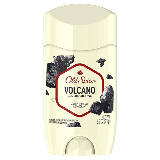 Old Spice Invisible Solid Antiperspirant Deodorant for Men Volcano with Charcoal Scent Inspired by Nature 2.6 oz Beauty and Personal Care Procter & Gamble