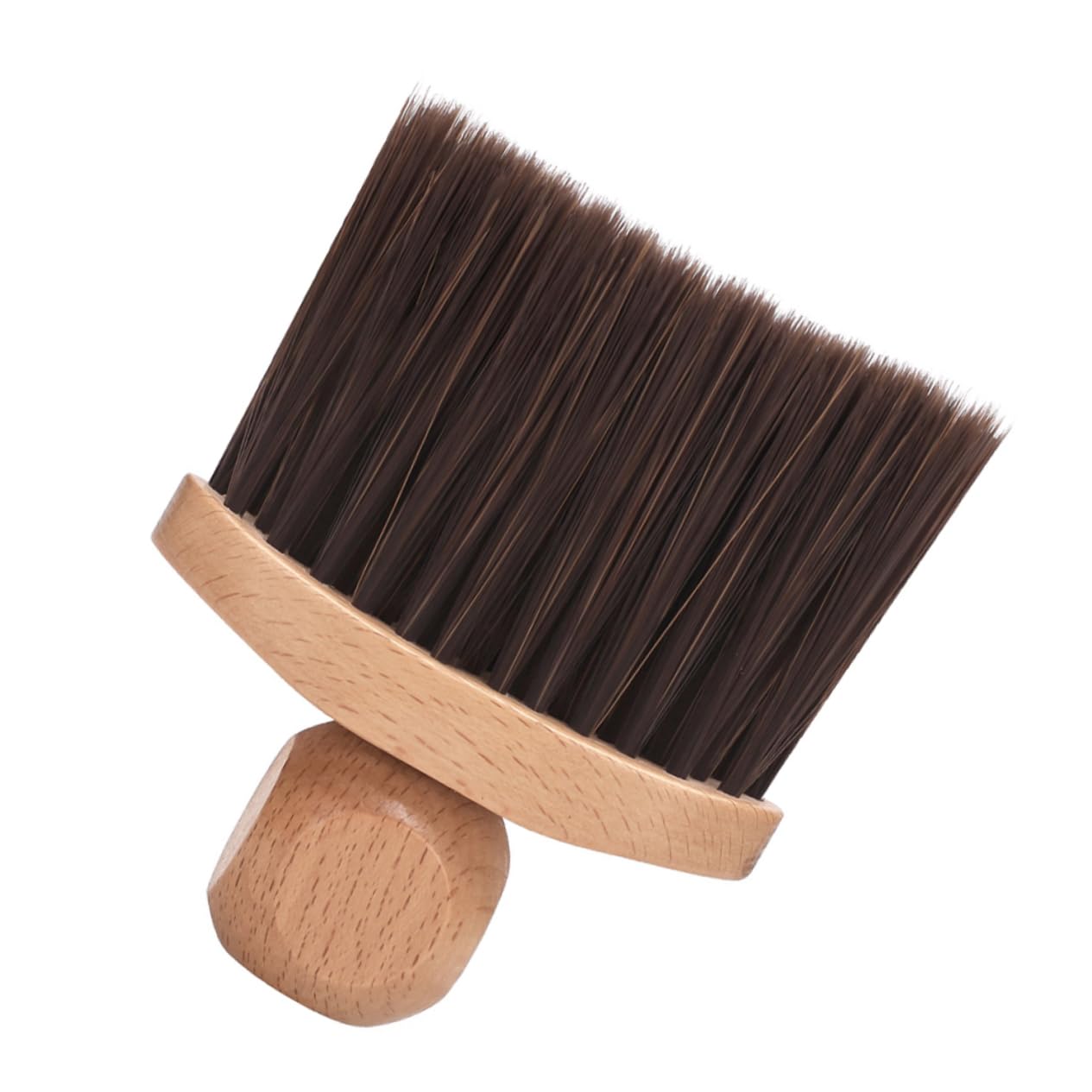 CALLARON Barber Neck Duster Brush Wooden Handle Hair Removal Tool Soft Bristles for Efficient Cleaning for Barbershops and Home Use Gentle Hair Beauty and Personal Care CALLARON
