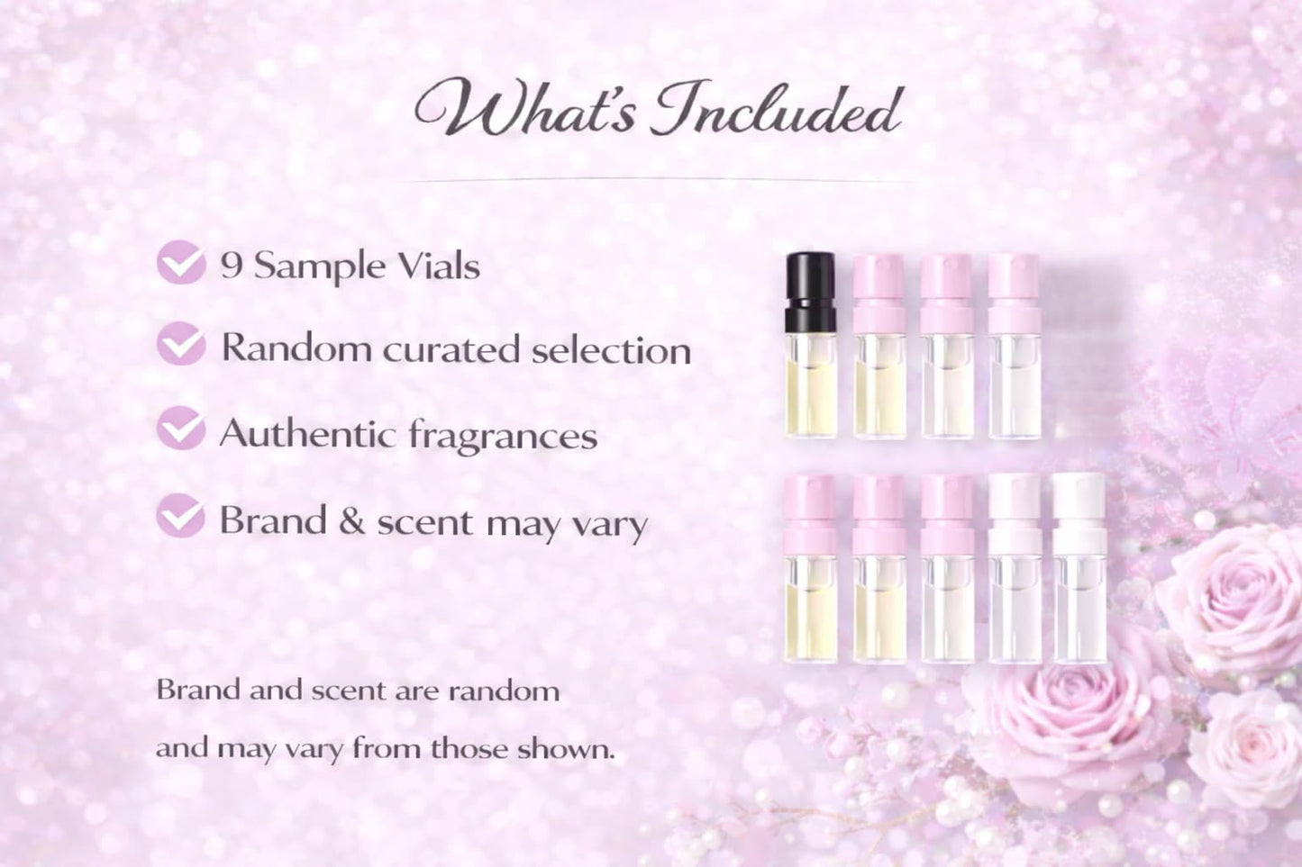 Perfume Gift Set for Women - 9 Designer Fragrance Samples, Mini Sampler Vials, Travel Size Fragrance Gift Kit Beauty & Personal Care GHBB