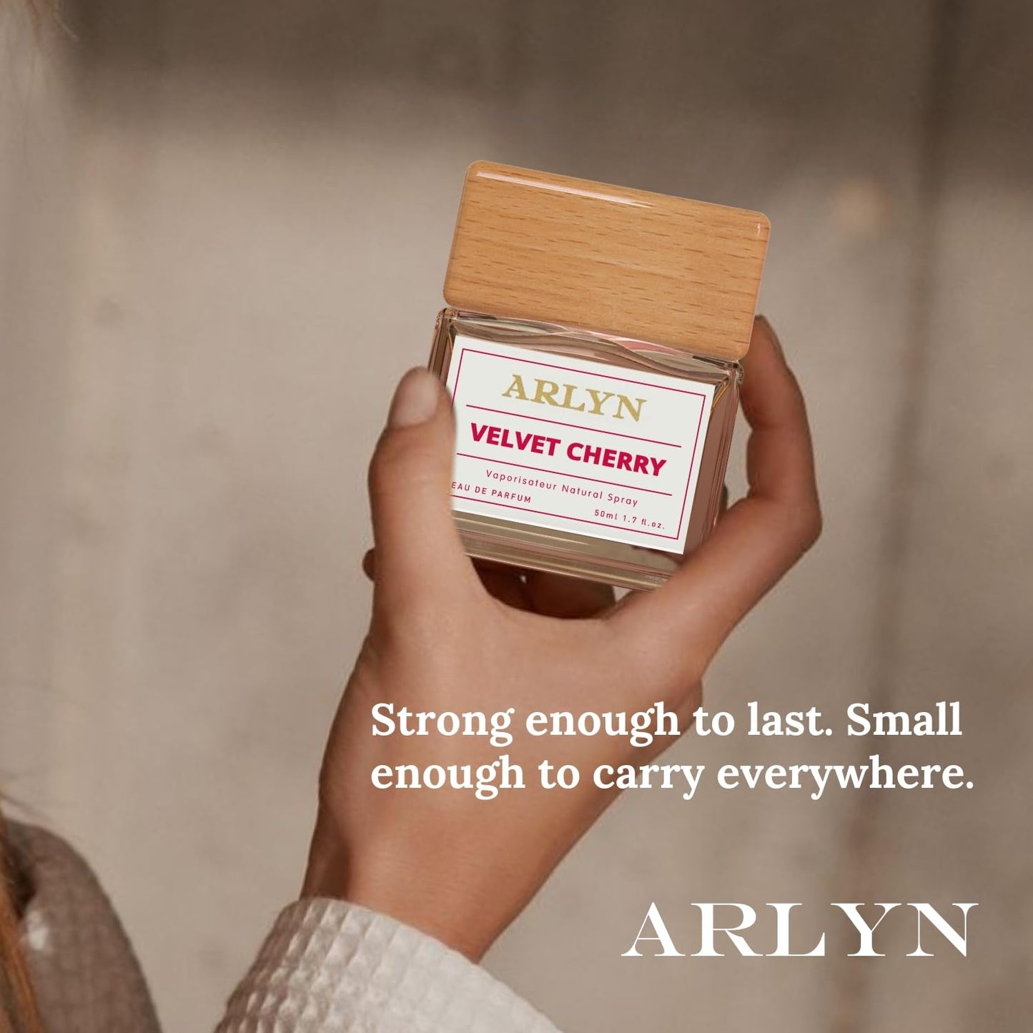 ARLYN Velvet Cherry Eau De Parfum Inspired by Tom.F Lo.st Ch.rry, Long-Lasting Perfume for Men and Women, Vegan & Eco-Conscious with Clean Beauty & Personal Care ARLYN BY BELLEVUE PARFUMS