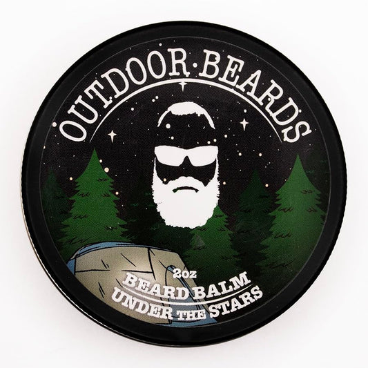 Outdoor Beards Beard Balm - 2 oz Cleansing Balm for Beards Short or Long - Beard Conditioner for Men - Essential Moisturizer for Every Man's Beard Beauty and Personal Care Outdoor Beards