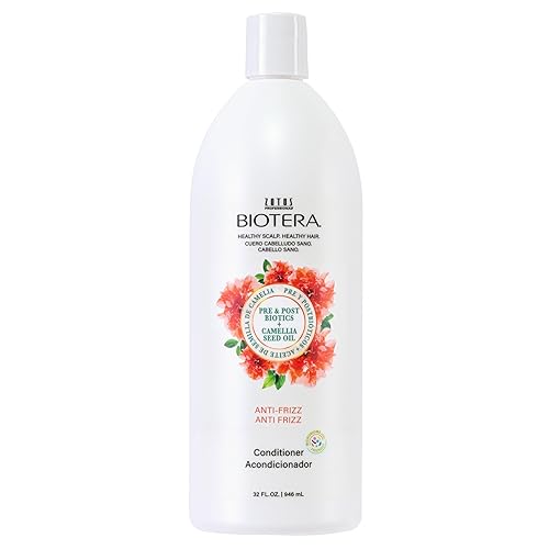 Biotera Anti Frizz Smoothing Conditioner | Frizzy or Unruly Hair | Microbiome Friendly | Vegan & Animal Test Free | Paraben Free | Color-Safe | 32 Fl Beauty & Personal Care Biotera