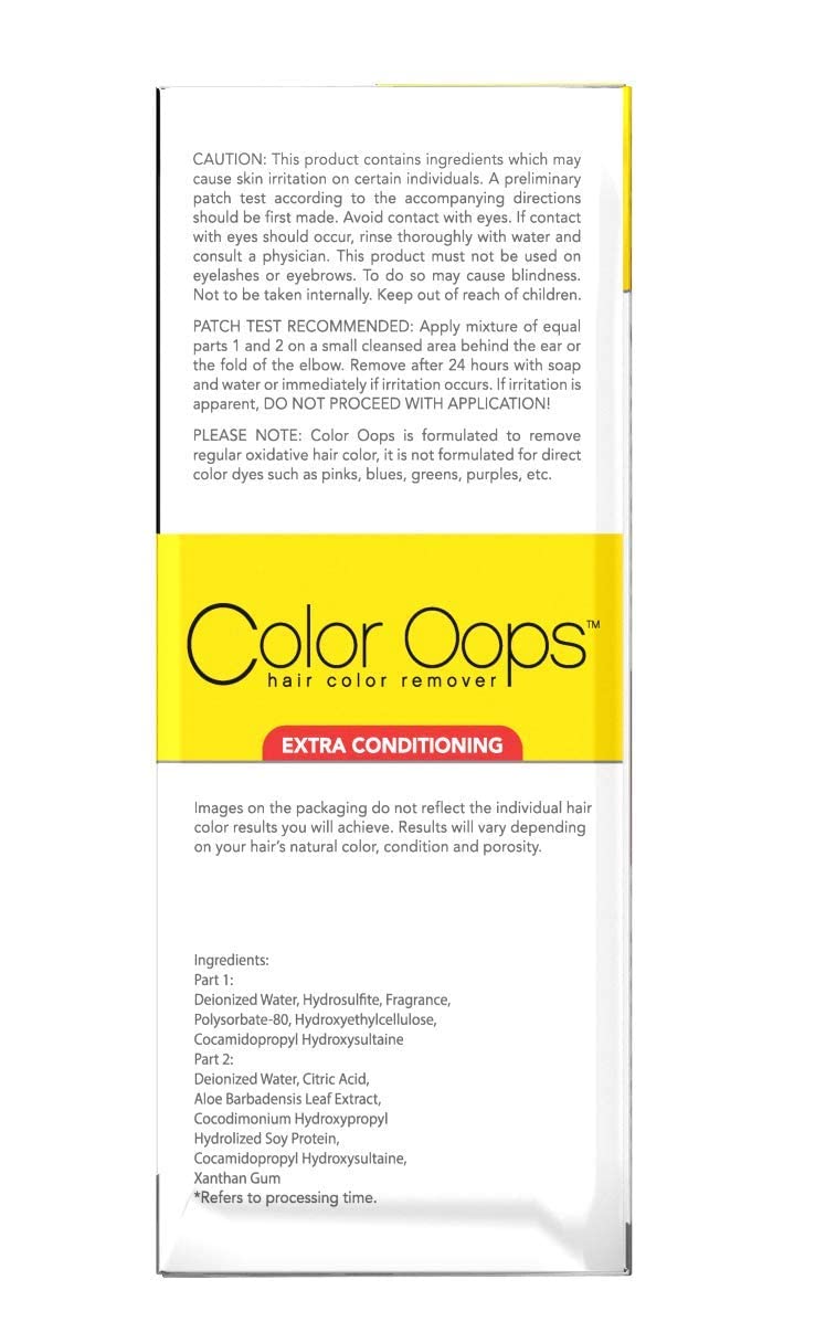 Color Oops Color Remover Extra Conditioning 4oz. (3 Pack) Beauty & Personal Care Developlus