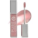 Pure Illumination Light-Up Lip Gloss with LED-Lit Applicator Brush + Side Mirror, Non-Sticky, Moisturizing Hydrating Lip Glosses with Lanolin, Jojoba Beauty & Personal Care Pure Cosmetics