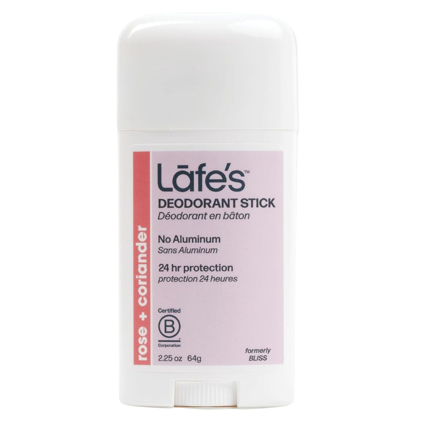 Lafe's Natural Deodorant - 2.25oz Aluminum Free Natural Deodorant Stick for Women & Men - Paraben Free & Baking Soda Free with 24-Hour Protection Beauty and Personal Care Lafe's