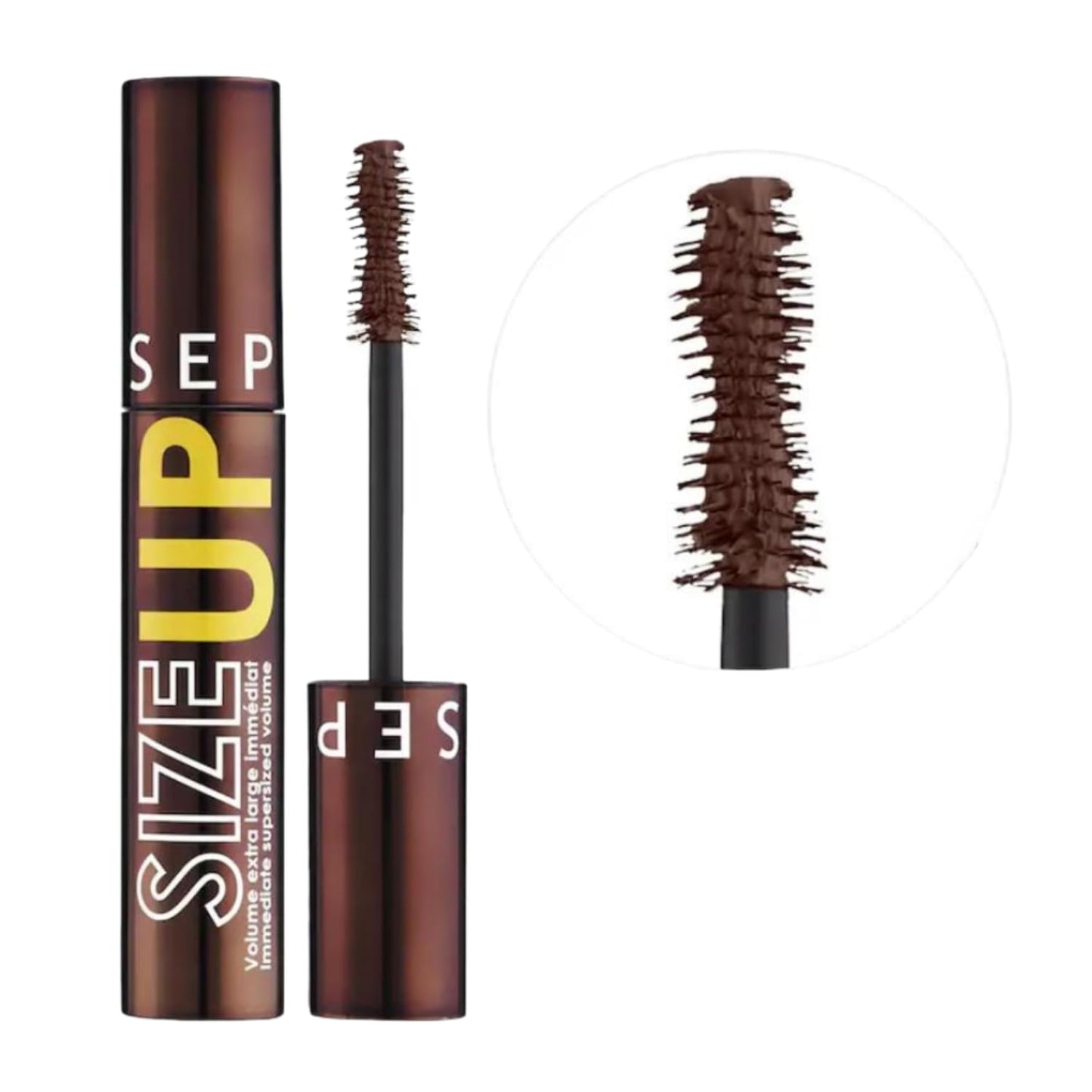 Sephora Favorites Size Up Volumizing Mascara - Brown - 12.5 mL / 0.42 fl oz Beauty & Personal Care SEPHORA