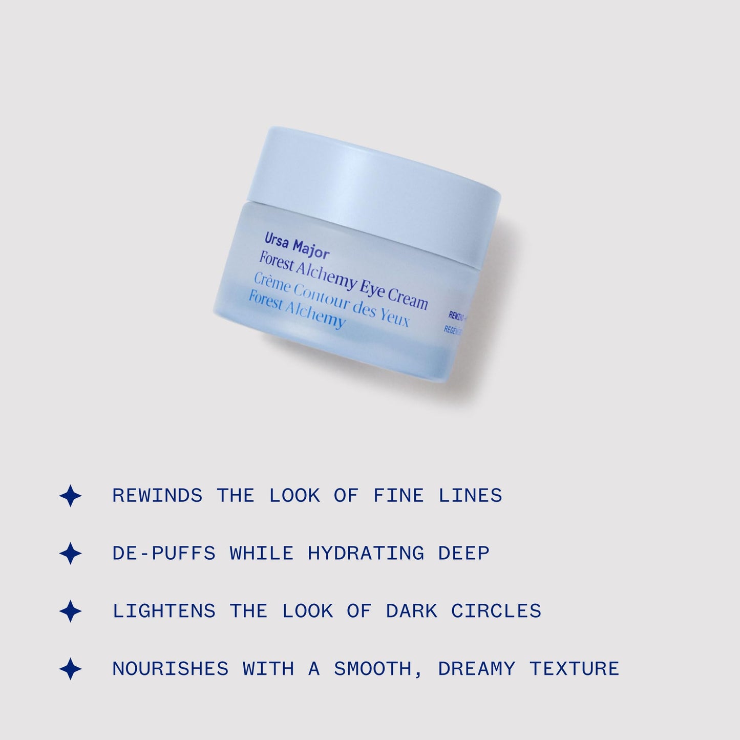 Ursa Major Forest Alchemy Eye Cream | Natural Under-Eye Moisturizer for Dark Circles, Fine Lines, Puffy Eyes and Wrinkles | Vegan, Cruelty-Free Beauty & Personal Care Ursa Major