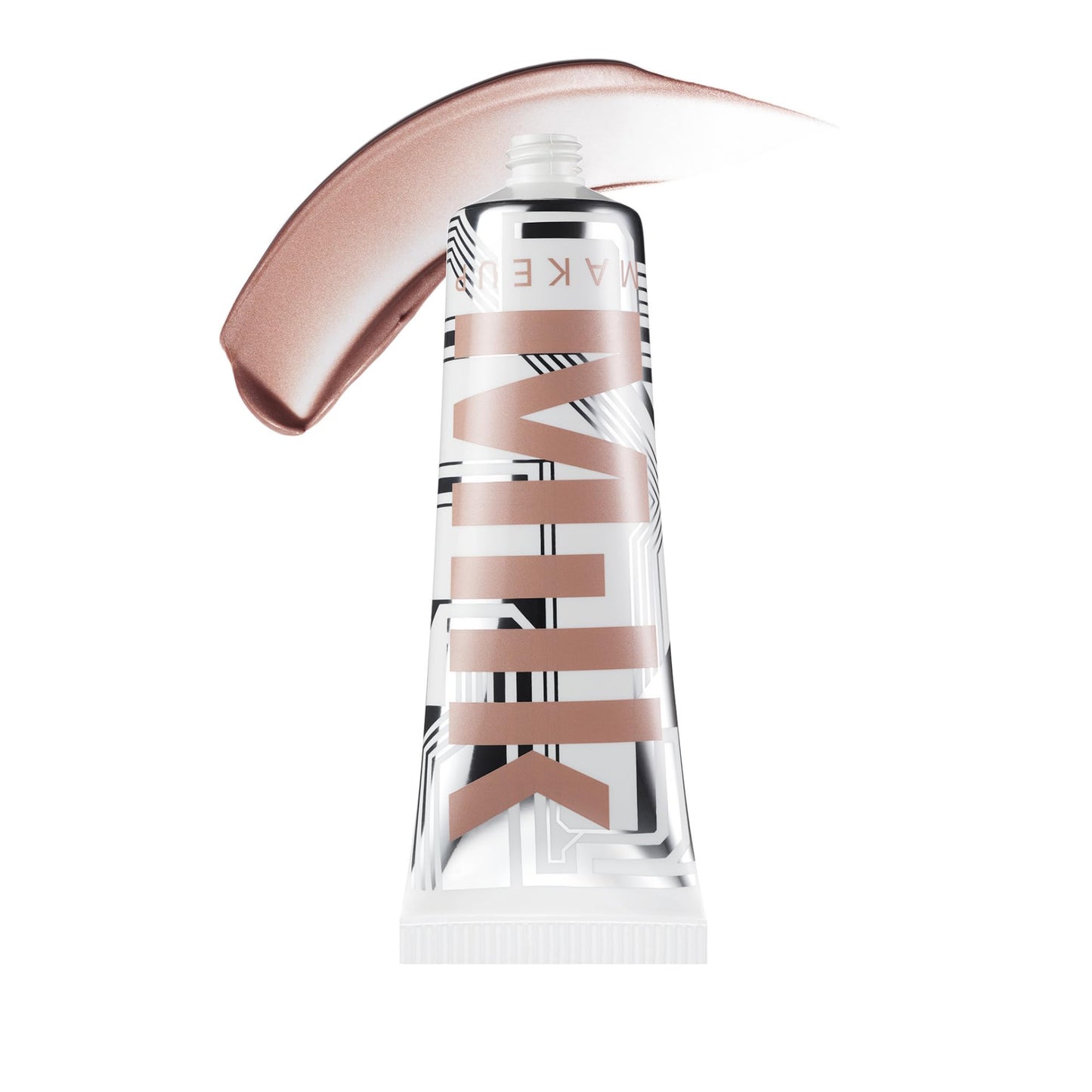 Milk Makeup Bionic Glow Liquid Illuminator, Virtual (Luminous Peach) - 0.91 fl oz - Delivers Hydrating, Natural Glow for Face & Body - Blendable Beauty & Personal Care Milk Makeup