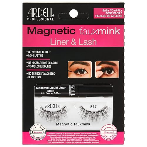 Ardell Magnetic Faux Mink Liquid Liner & Lash 817 Beauty & Personal Care Ardell