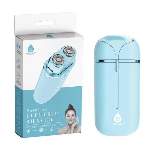 PURSONIC Electric Shaver for Women - Painless Facial Hair Remover, Bikini & Pubic Trimmer, Epilator Beauty and Personal Care PURSONIC