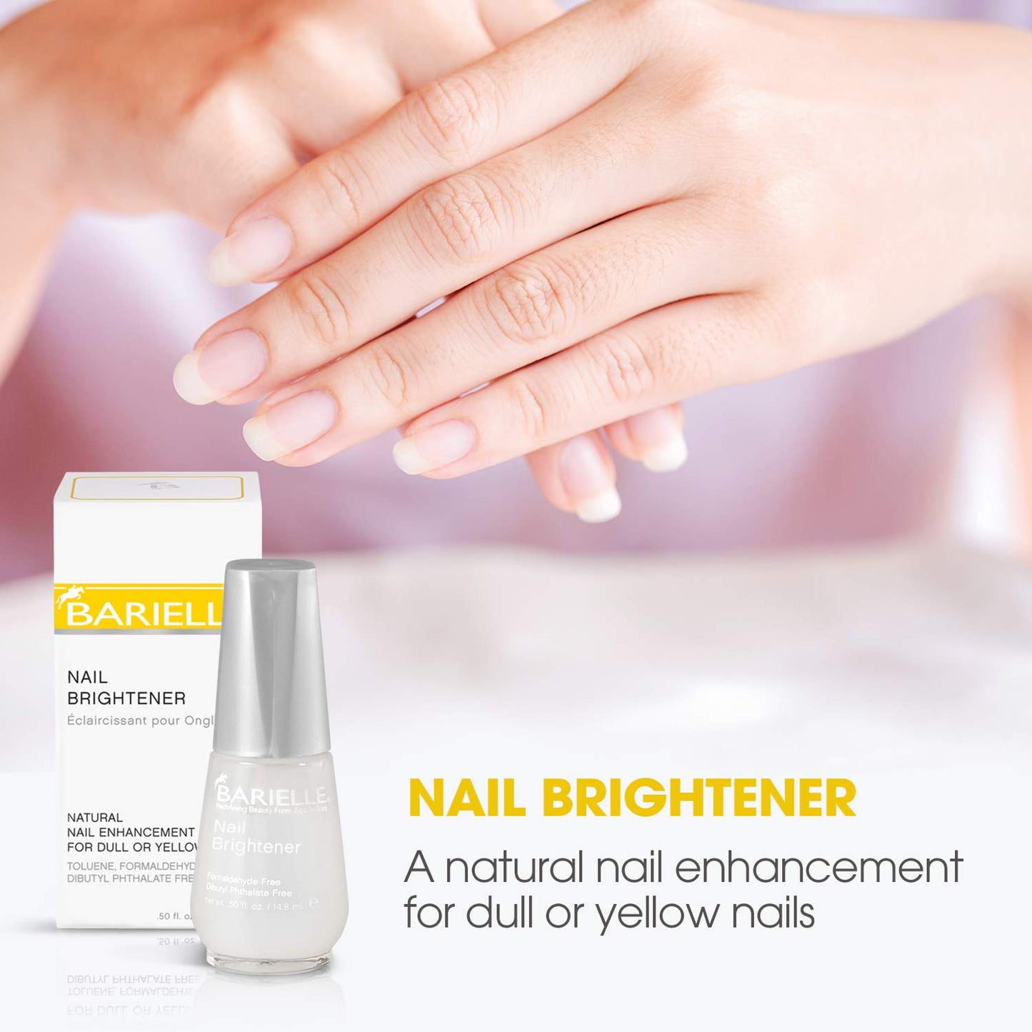 Barielle Nail Brightener, 0.50-Ounces Glass Bottle Beauty & Personal Care BARIELLE