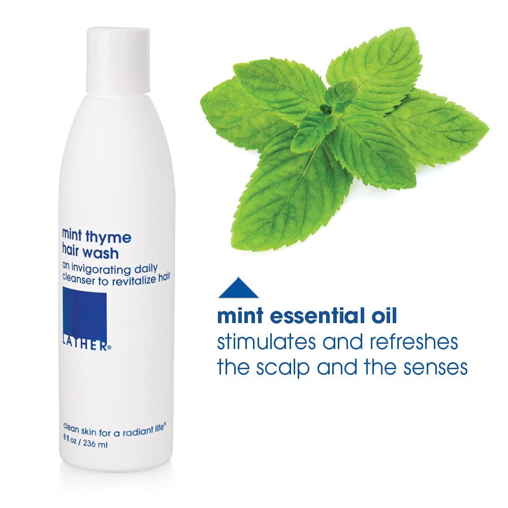 LATHER Appoint-Mint - Gentle Daily Moisturizing Shampoo, Detangler Conditioner & Leave-In Conditioning Mask Set - Sulfate-Free for All Hair Types Beauty & Personal Care LATHER