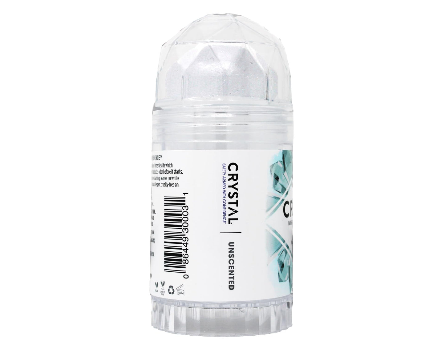 Crystal Mineral Deodorant Stick, Unscented 4.25 oz Beauty and Personal Care Crystal Essence