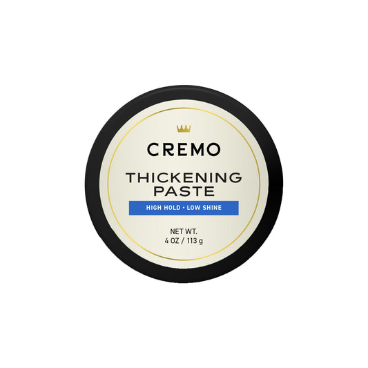 Cremo Hair Thickening Paste for Men - Premium Barber Grade Thickening Paste, High Hold and Low Shine, Hair Styling 4 Oz Beauty & Personal Care Cremo