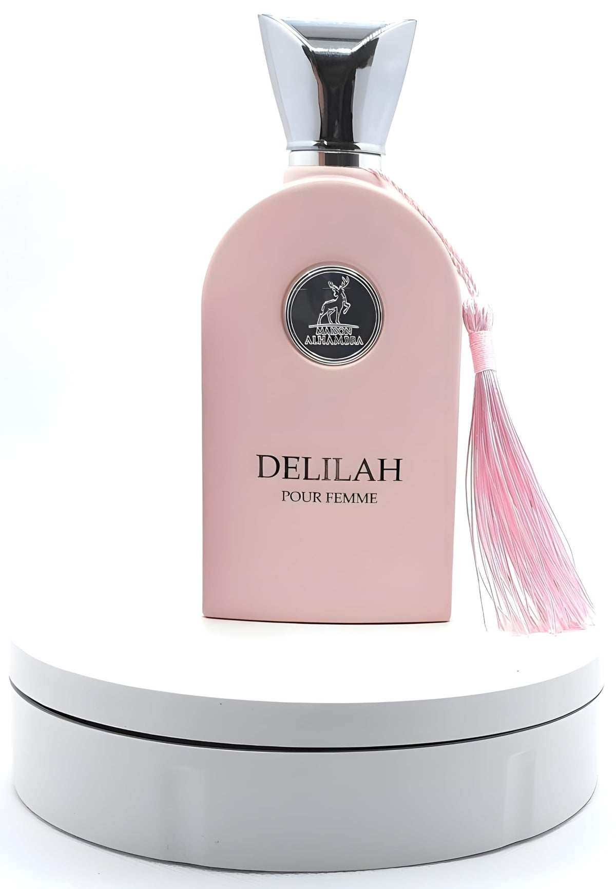 Lattafa Maison Alhambra Delilah Pour Femme Eau de Parfum Spray for Women, 3.4 Ounce / 100 ml Beauty & Personal Care Lattafa