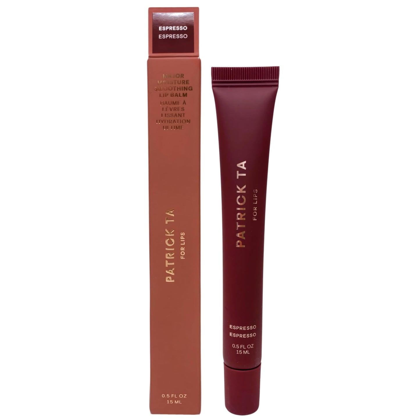 Patrick Ta Major Moisture Smoothing Lip Balm - Espresso (0.5 fl oz / 15 mL) Beauty and Personal Care PATRICK TA