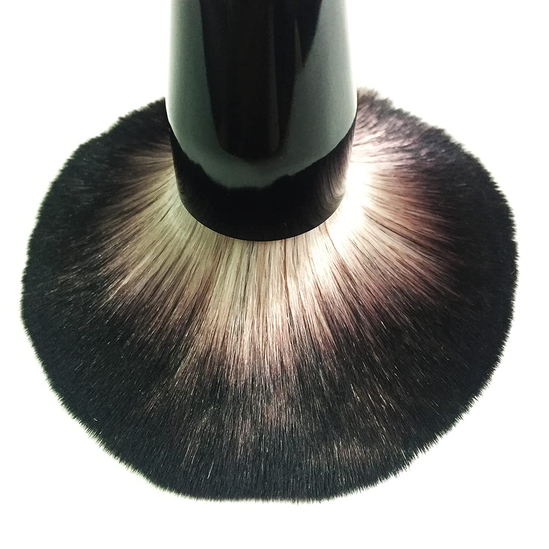 Large Size Luxurious Premium Kabuki Brush Mink Makeup Brushes Powder Brush Foundation Blush Brush Face Blender Mineral Blending Buffing Brush Beauty & Personal Care RN BEAUTY