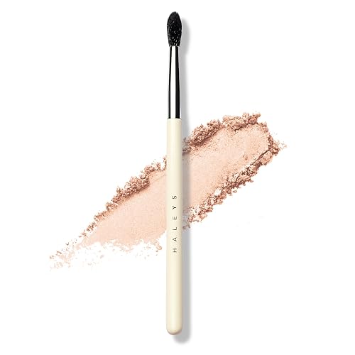 HALEYS Beauty Crease Eyeshadow Makeup Brush, Medium Fluffy Tapered Blending Brush for Eye Shadow & Highlighter Make Up, Seamless Application for Cream Beauty & Personal Care HALEYS
