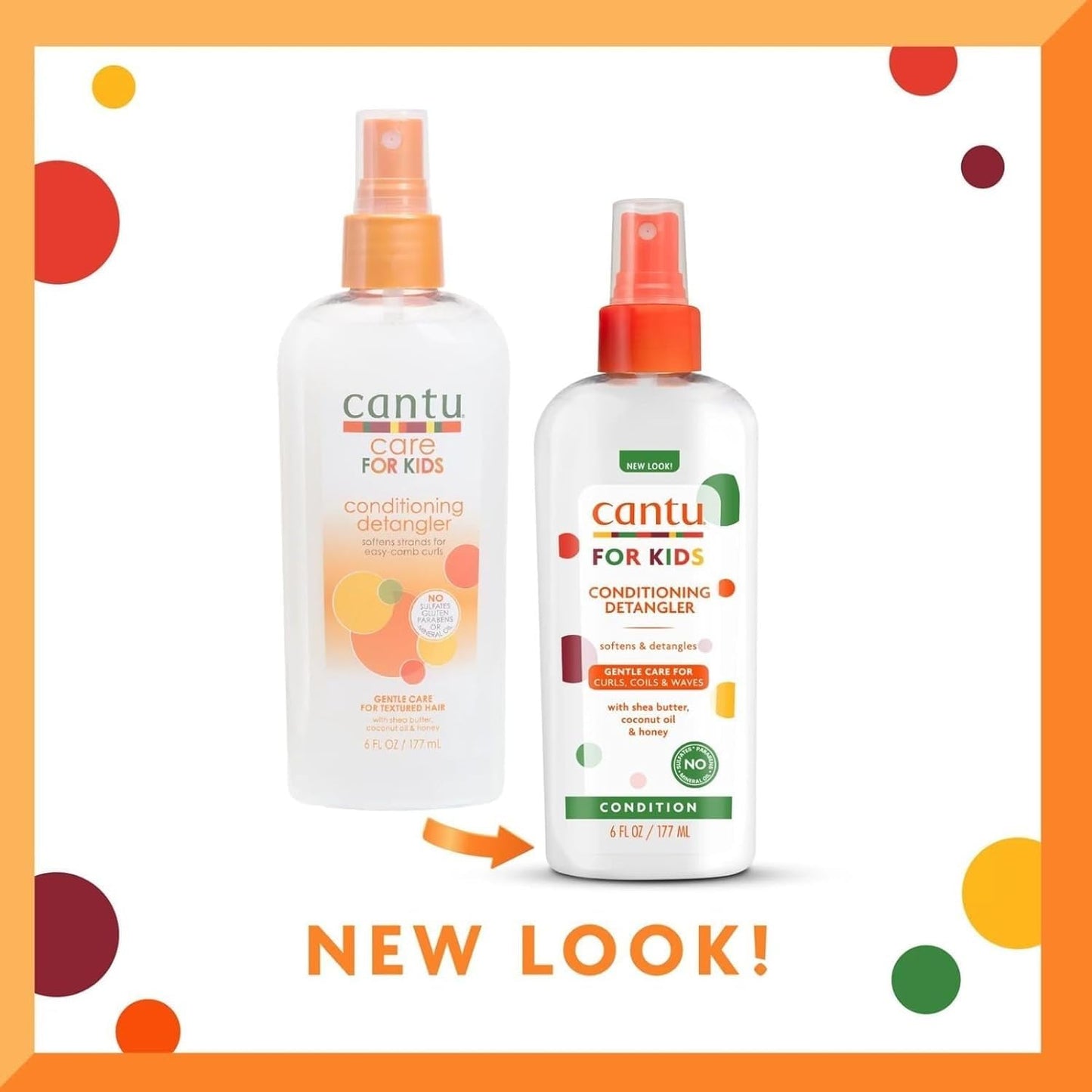 Cantu Care for Kids Conditioning Detangler, 6 Fluid Ounce Beauty & Personal Care Cantu