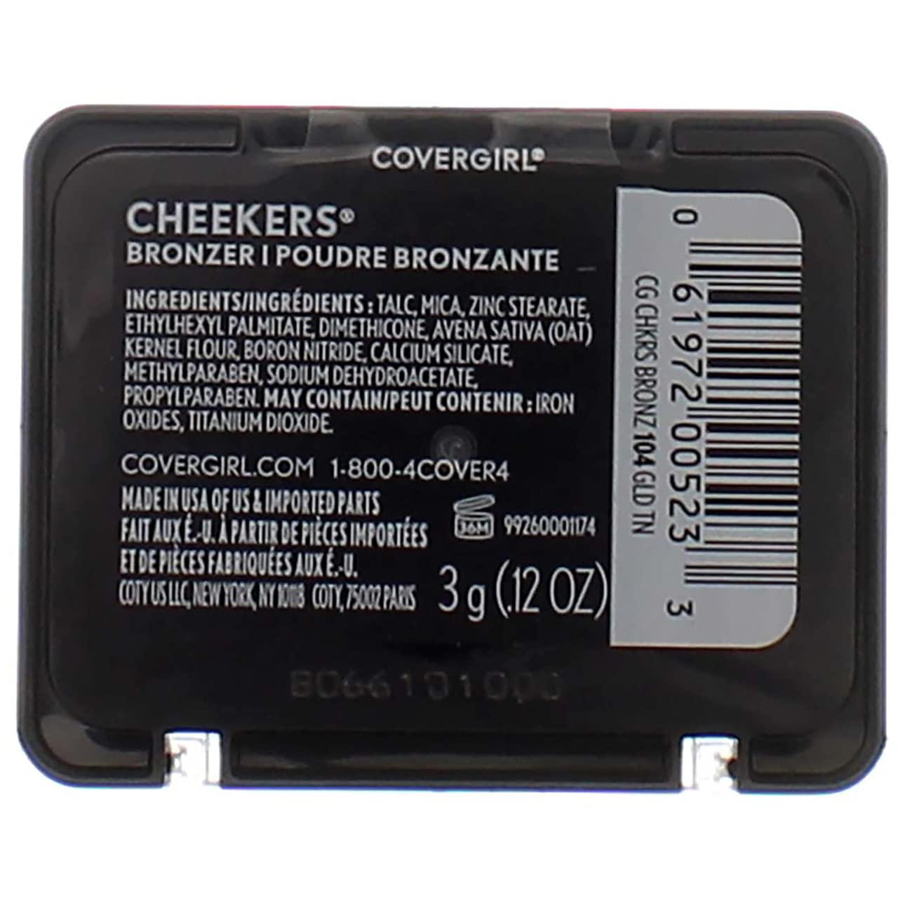 Cover Girl 00523 104gldtan Golden Tan Cheekers Bronzers Beauty & Personal Care COVERGIRL