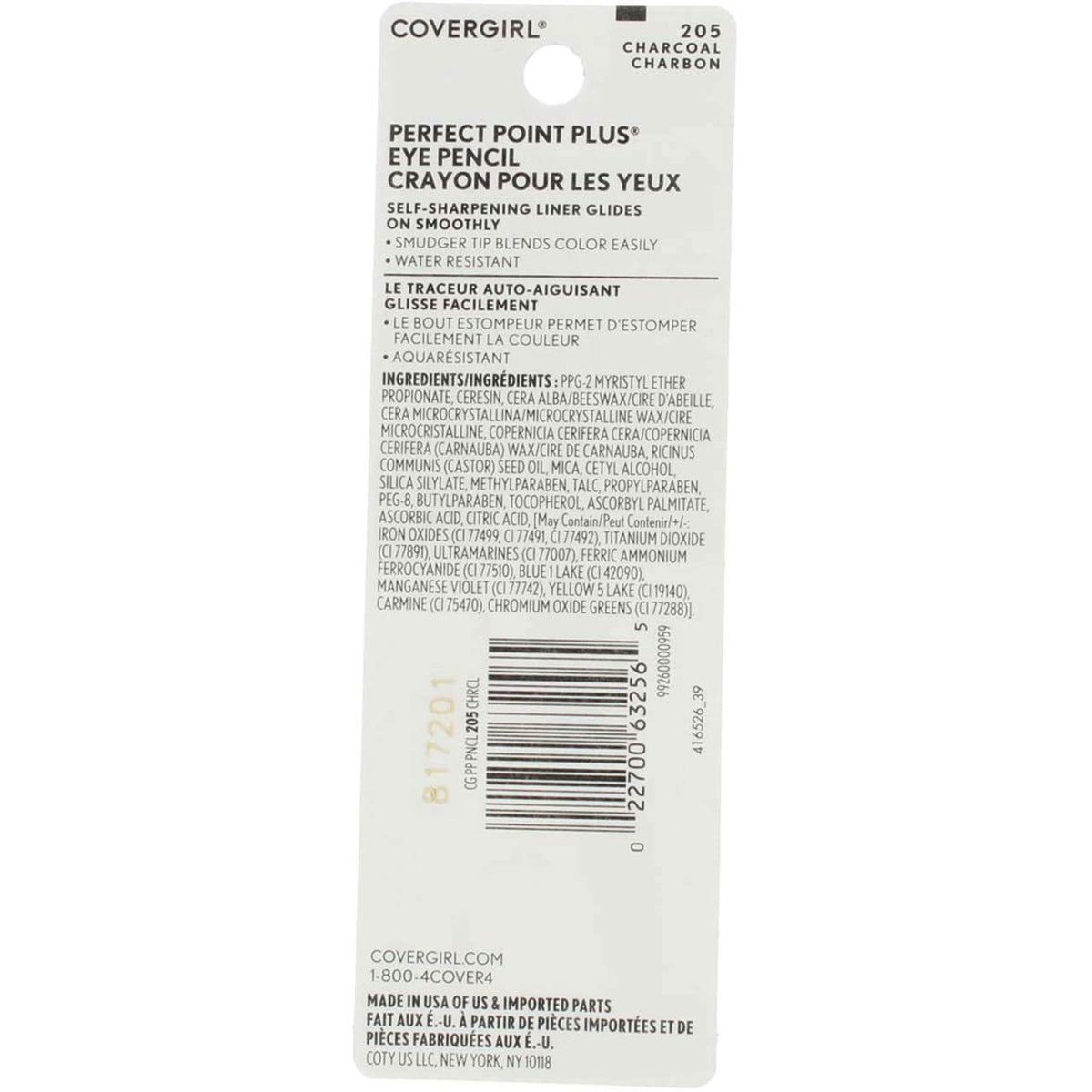 COVERGIRL Eyeliner Charcoal Self Sharpening Pencil (Pack of 3) Beauty & Personal Care COVERGIRL