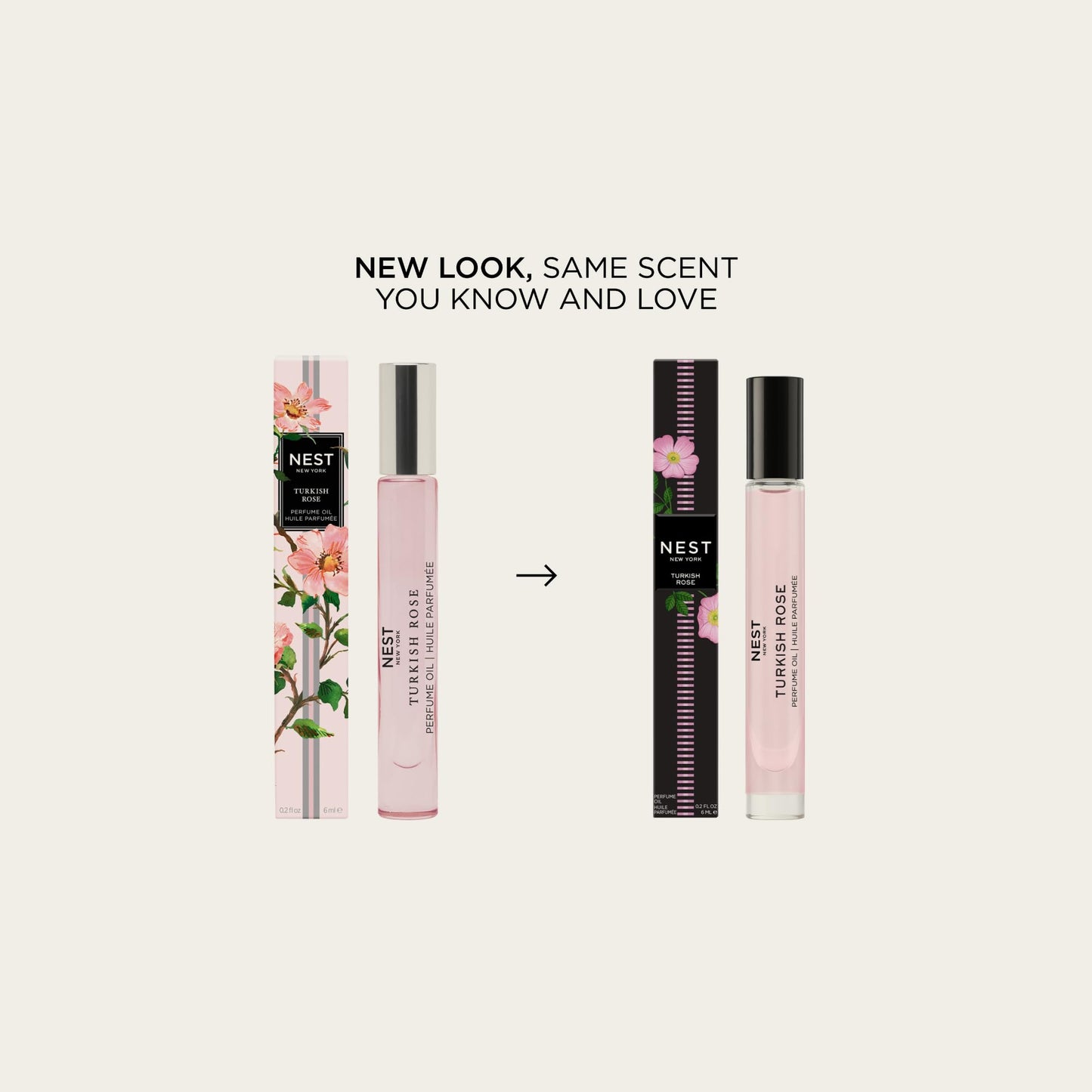 NEST New York Turkish Rose Perfume Oil (Rollerball) - 6 mL Beauty & Personal Care NEST New York