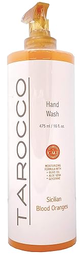 Baronessa Cali Tarocco Sicilian Blood Red Orange Hand Wash - Clean, Refreshing, Invigorating - 16 Fluid Ounce Beauty & Personal Care RAPSI, FRANCOFONTE BARONESSA CALI, SICILY, ITALY
