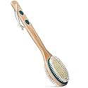 MainBasics Back Scrubber Shower Brush Long Handle Dual Sided Body Brush with Exfoliating Soft Bristles for Back Scrubbing Deep Cleaning and Body Wash Beauty & Personal Care MainBasics