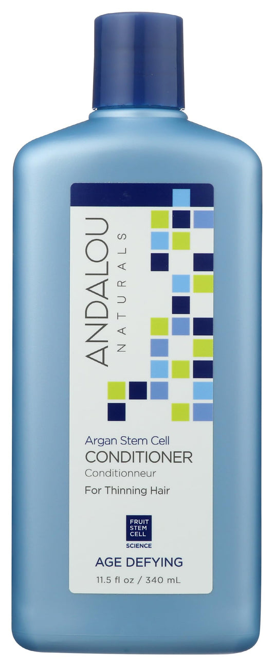 Andalou Naturals Argan Stem Cell Conditioner for Thinning Hair, 11.5oz