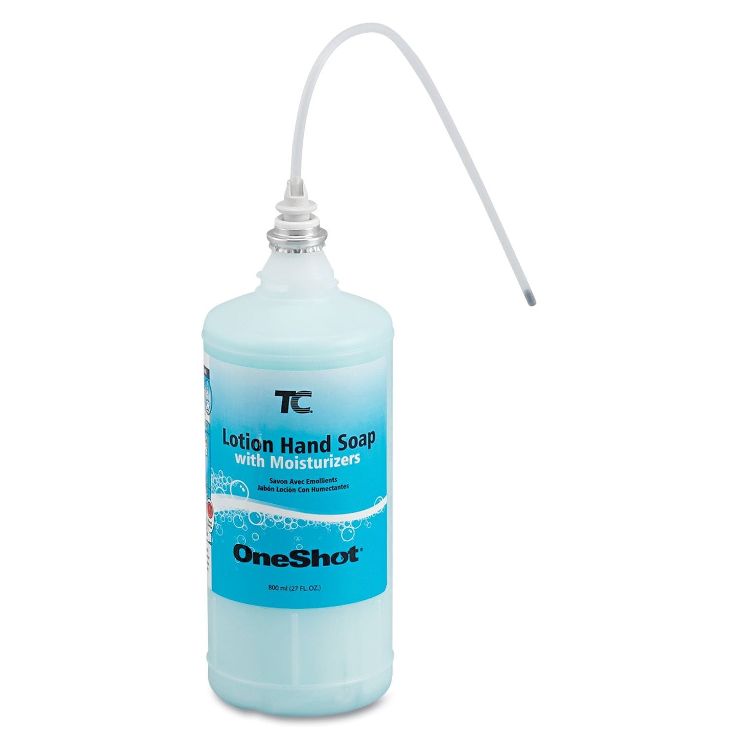 Rubbermaid Commercial Products OneShot Moisturizing Lotion Hand Soap Refill, 800mL, Compatible with RCP's Touchless OneShot Lotion Dispensers Beauty & Personal Care Rubbermaid Commercial Products