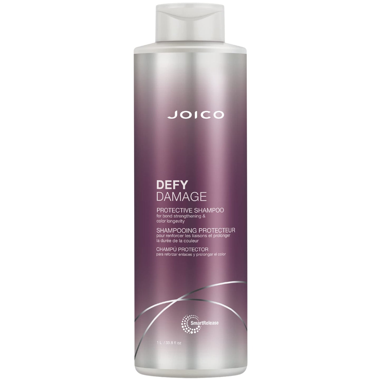 Joico Defy Damage Protective Shampoo | For Color-Treated Hair | Strengthen Bonds & Preserve Hair Color | With Moringa Seed Oil & Arginine | 33.8 Fl Oz Beauty and Personal Care Joico Default Title