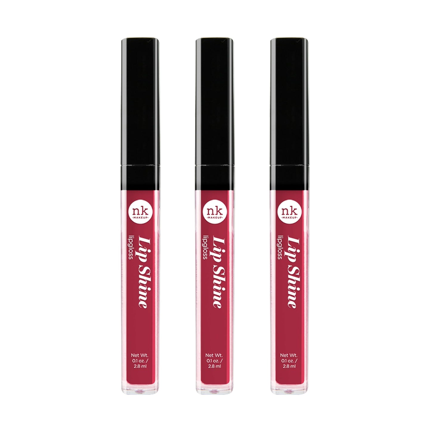 NICKA K NEW YORK Lipshine, Cosmetics, vibrant colors, bright colors, shining lips, lip shine, long lasting (AMZ269) Beauty & Personal Care NICKA K NEW YORK