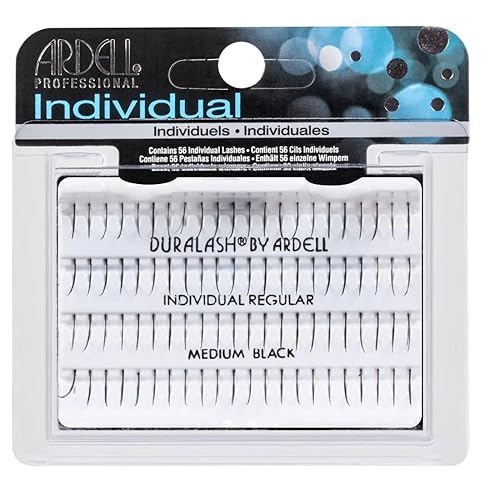 Ardell Professional Singles Regular Individuals Medium Black Beauty & Personal Care Ardell