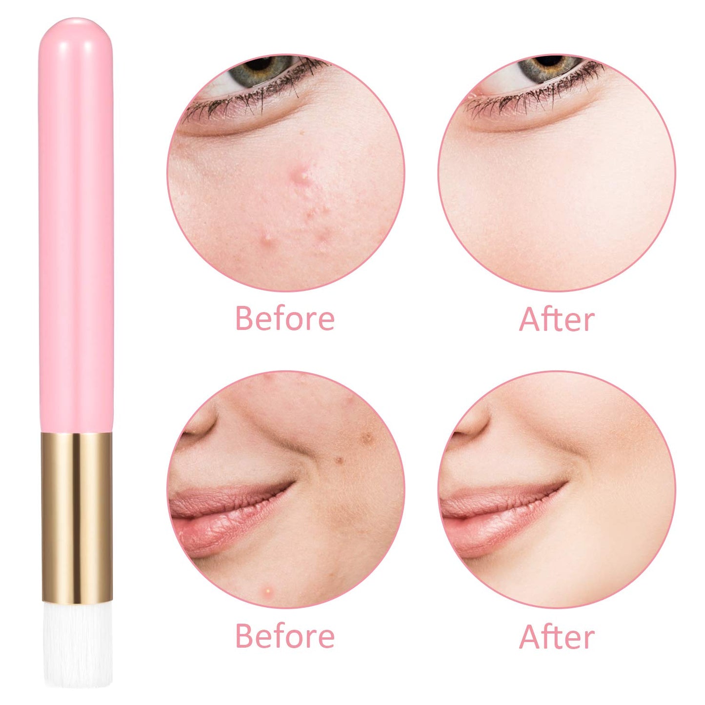 20 Pcs Eyelash Shampoo Brushes,Lash Shampoo Brush Lash Extension Brushes for Cleansing Peel Off Blackhead Remover Tool Beauty & Personal Care Yaomiao