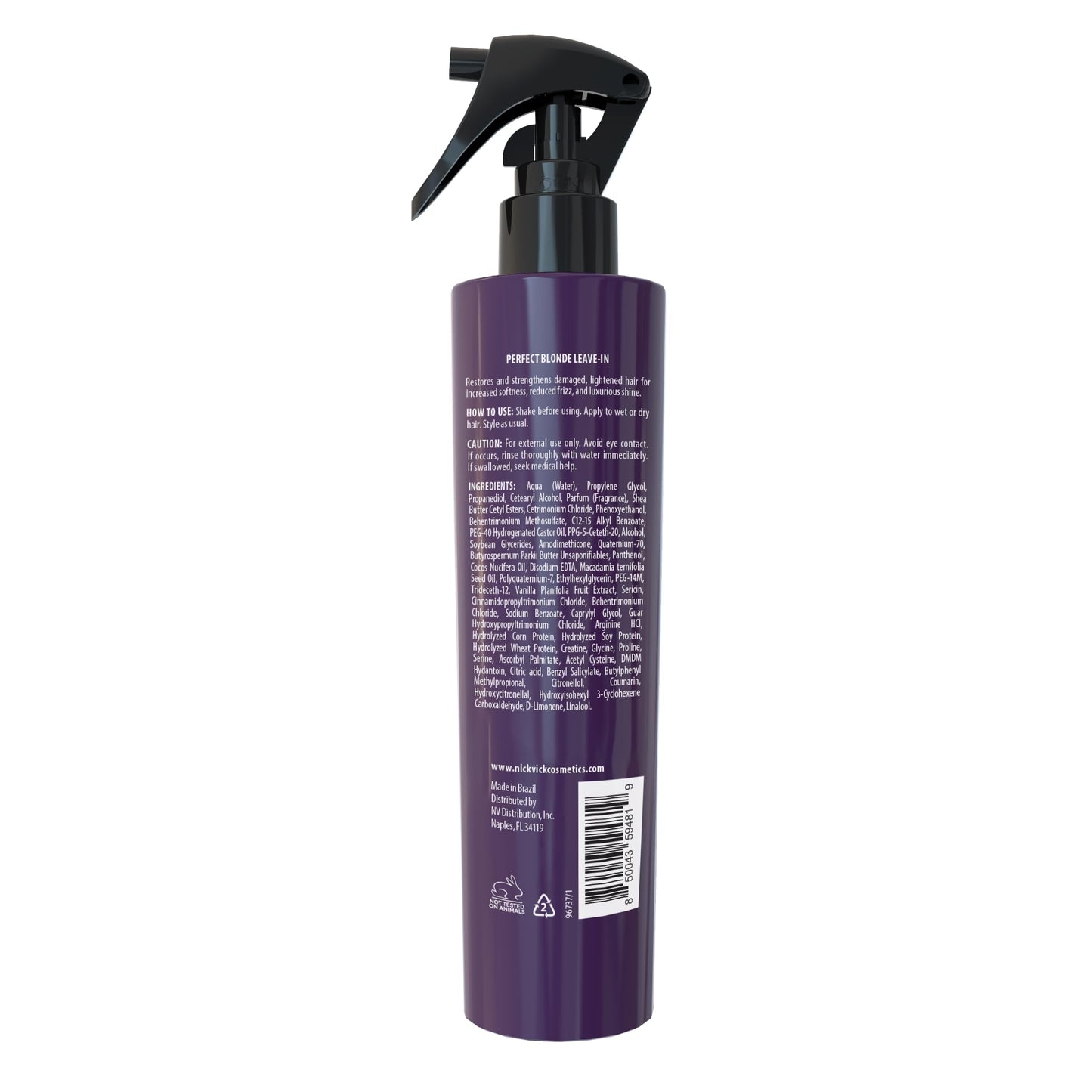 Nick Vick, Perfect Blonde Leave In Spray, Heat Protection Beauty & Personal Care Nick Vick