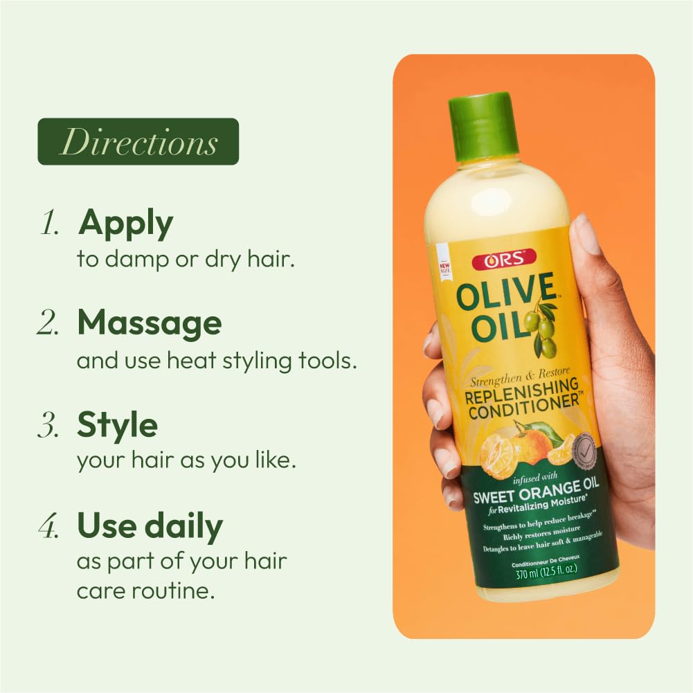 ORS Olive Oil Creamy Aloe Shampoo and Replenishing Conditioner Beauty & Personal Care ORS