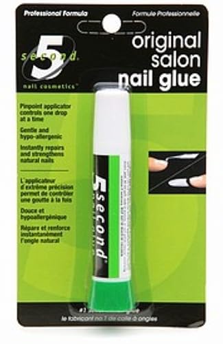 5 Second Salon Nail Glue 0.07 oz (Pack of 3) Beauty & Personal Care 5 Second