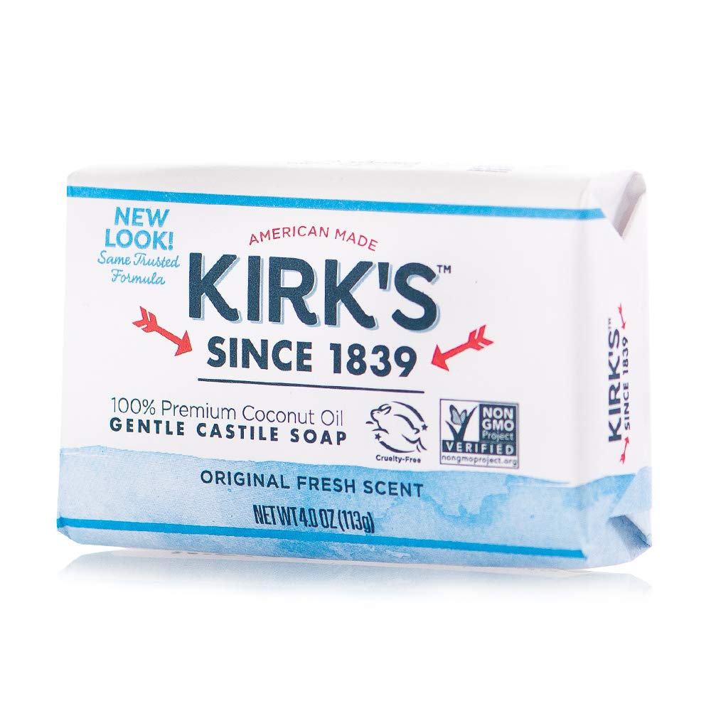 Kirk's Natural Original Castile Soap, 4 Ounce (Packaging may Vary) Beauty & Personal Care Kirk's