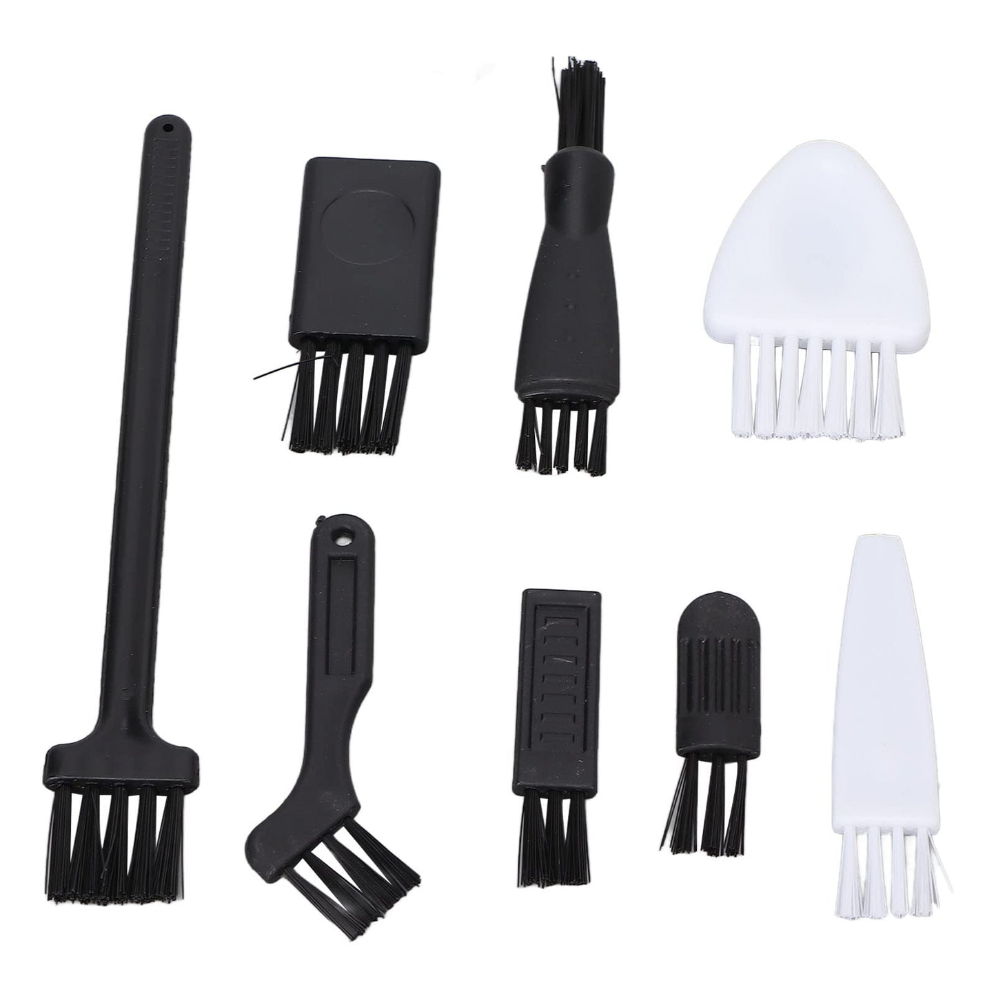Hapivida Shaver Cleaning Brush Set, 8Pcs Replacement Cleaning Brush with Ergonomic Handle and Soft Brush Hair for Electric and Computer Accessories Beauty and Personal Care Hapivida