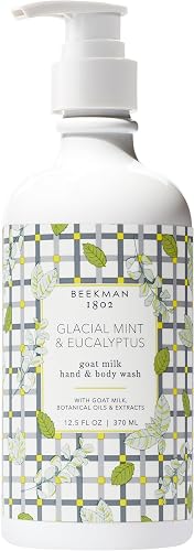 Beekman 1802 Goat Milk Hand Soap - Moisturizing Body Wash & Liquid Hand Soap for Sensitive Skin, Hand & Body Wash, Natural Soap with Goat Milk & Aloe Beauty & Personal Care Beekman 1802