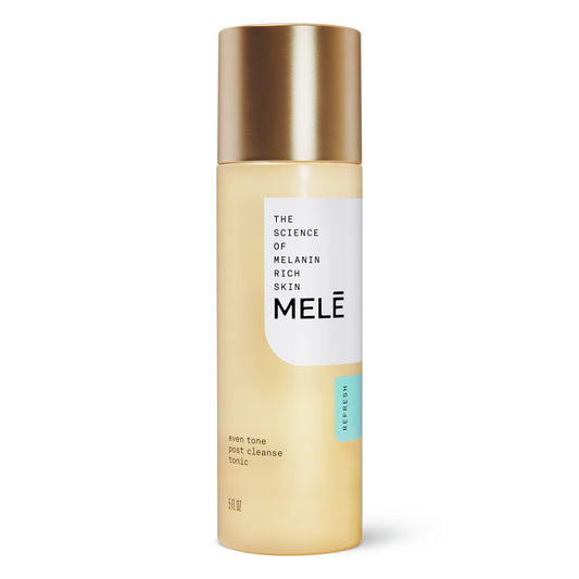 Mele Post Cleanse Tonic Gently Exfoliates to Remove Impurities, Fade Dark Spots, and Help Correct Signs of Aging Even Tone With Lactic Acid Beauty & Personal Care MELE