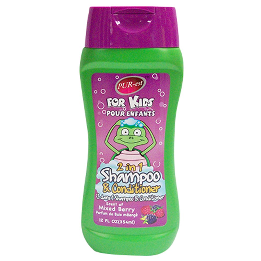 Purest Kids 2 In 1 Shampoo & Conditioner With Mixed Berry(354ml) 2308782 Beauty & Personal Care Purest