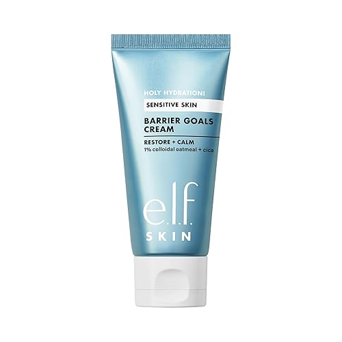 e.l.f. SKIN Holy Hydration! Barrier Goals Cream, Rich Face Moisturizer For Hydrating & Soothing, Helps Visibly Reduce Redness, Vegan Beauty & Personal Care e.l.f.
