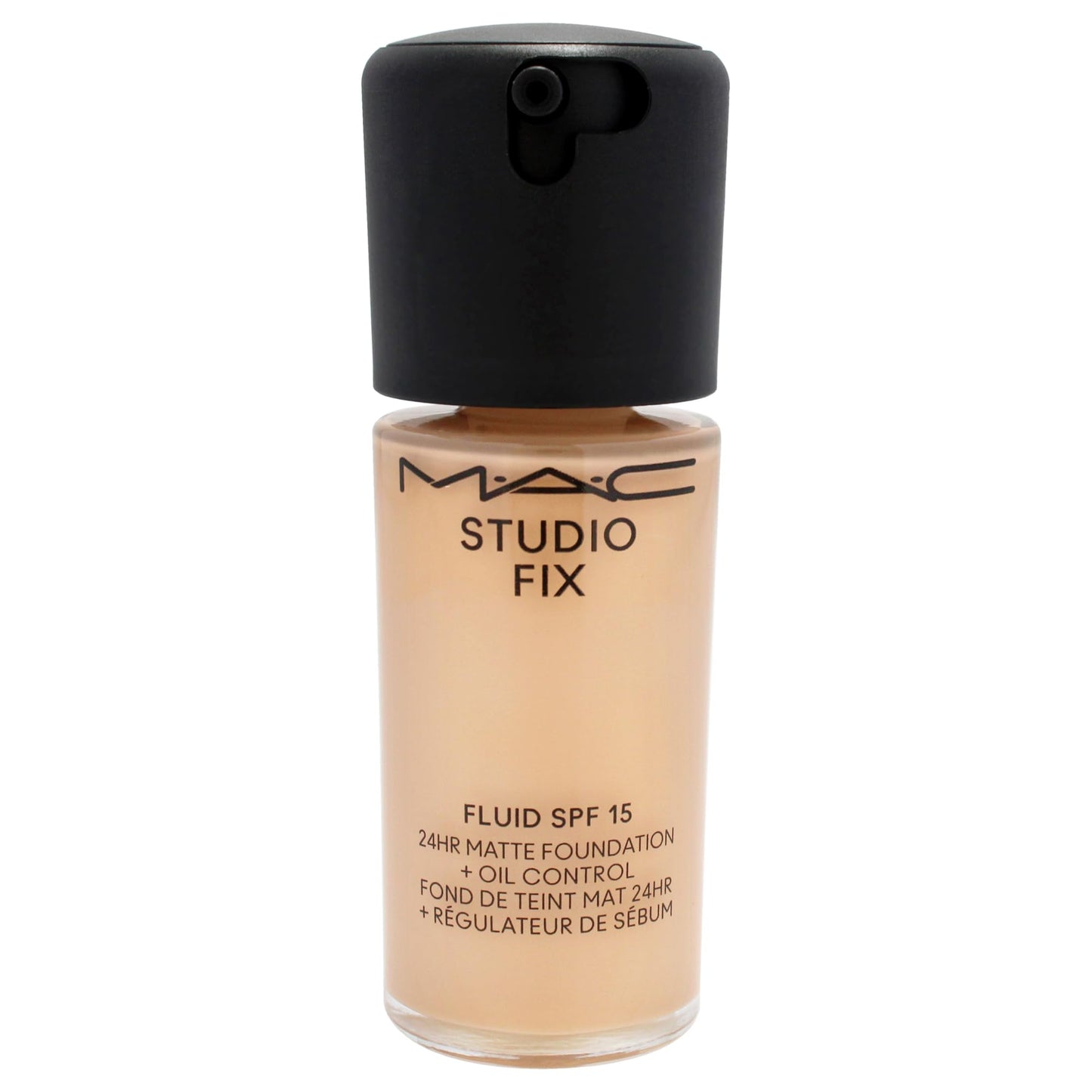 Studio Fix Fluid SPF 15 24Hr Matte Foundation Plus Oil Control - NC25 by MAC for Women - 1 oz Foundation Beauty & Personal Care MAC