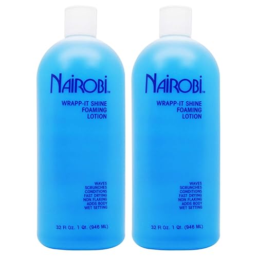 Nairobi Wrapp-It Shine Foaming Lotion, 32 Fl Oz (Pack of 2) Beauty & Personal Care USA