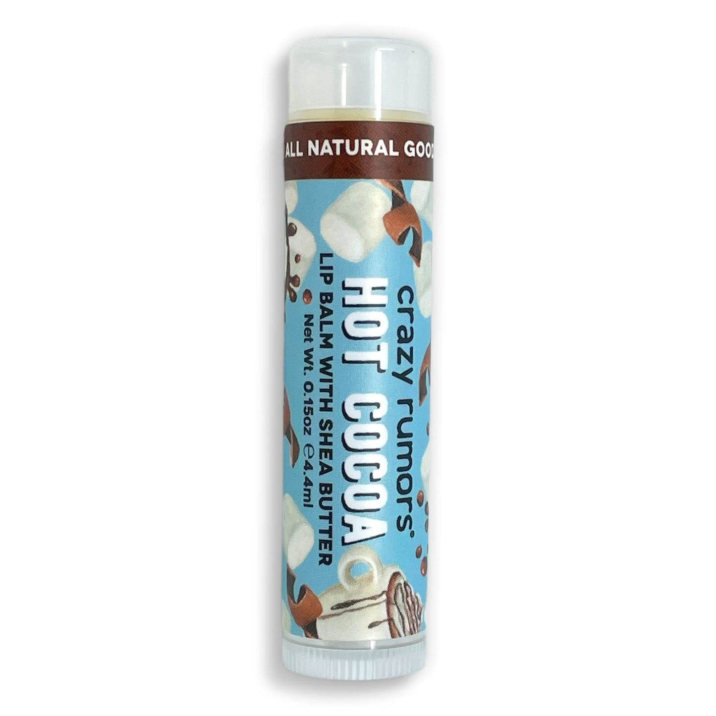 Hot Cocoa Lip Balm Crazy Rumors 0.15 oz Balm Beauty & Personal Care Crazy Rumors